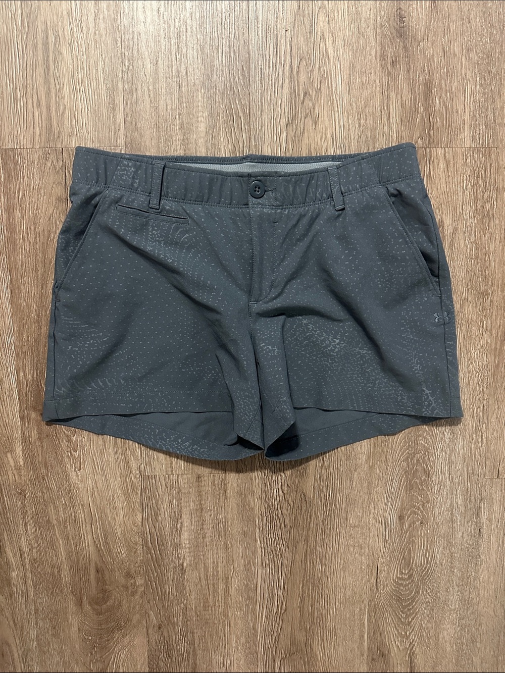 Under Armour Links Shorts Dark Grey 10 Golf Athletic